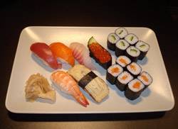 Sushi Gerichte - auch zum mitnehmen - Japanisches restaurant Fuji in Köln Ehrenfeld